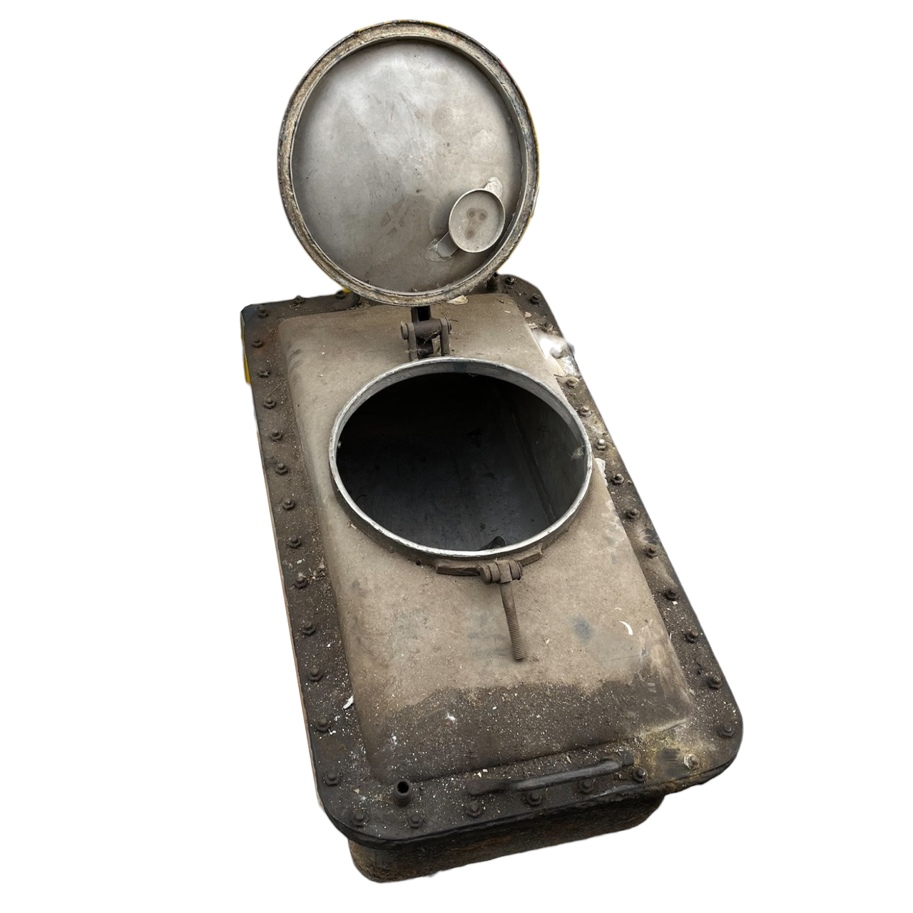 Stainless steel boiler with lid Field Kitchen Military Surplus from