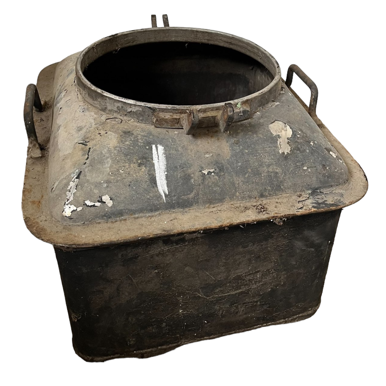 Stainless steel boiler with lid Field Kitchen Military Surplus from