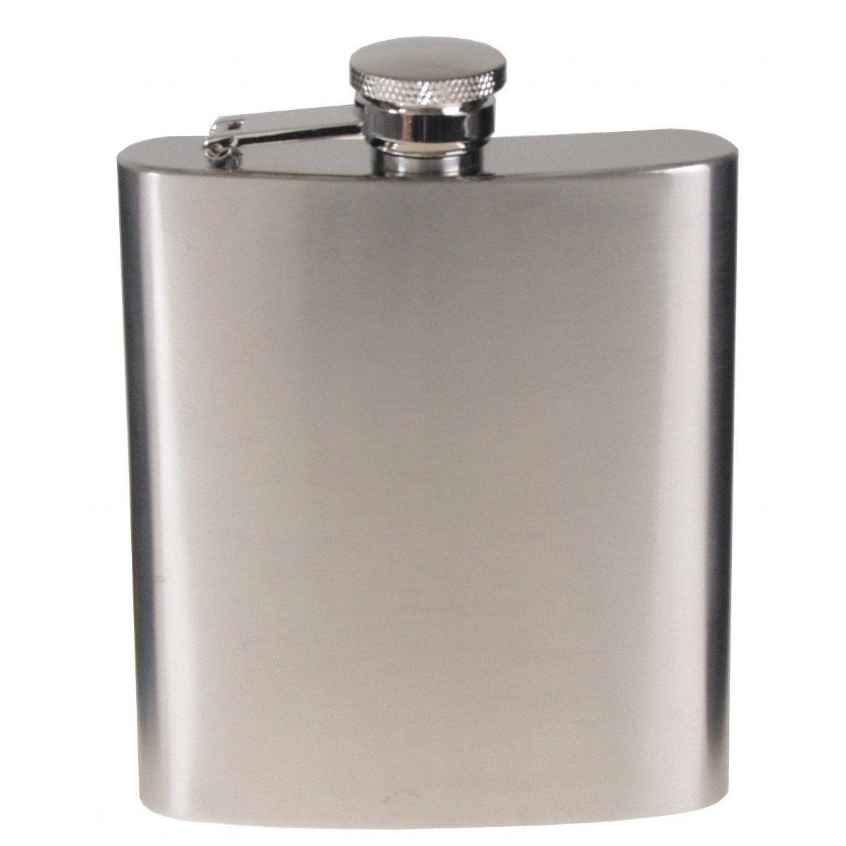 Steel Flask, stainless steel, chrome matte, 225 ml Trekking \ Hydratation \ Bottles Military