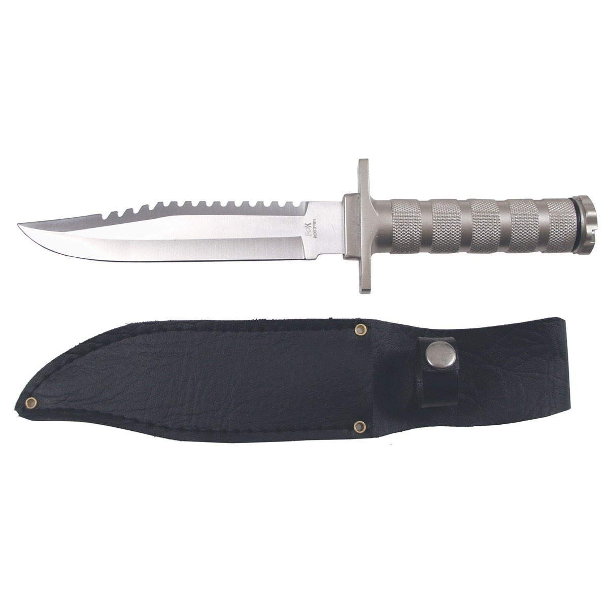 Survival Knife, PVC sheath, light metal handle militarysurplus.eu