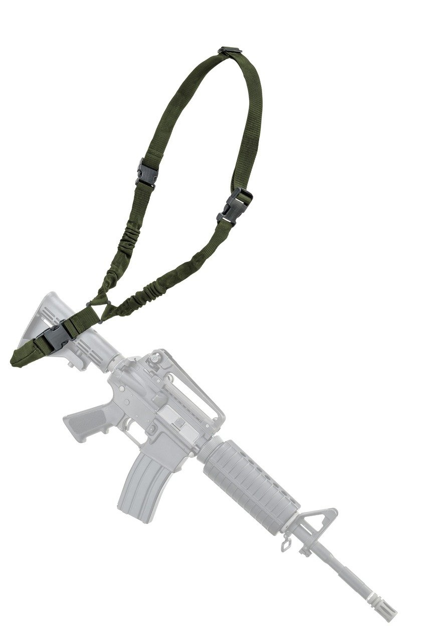 TACTICAL ASSAULT SLING WITH 1 ATTACHMENT POINT DEFCON 5® OD GREEN