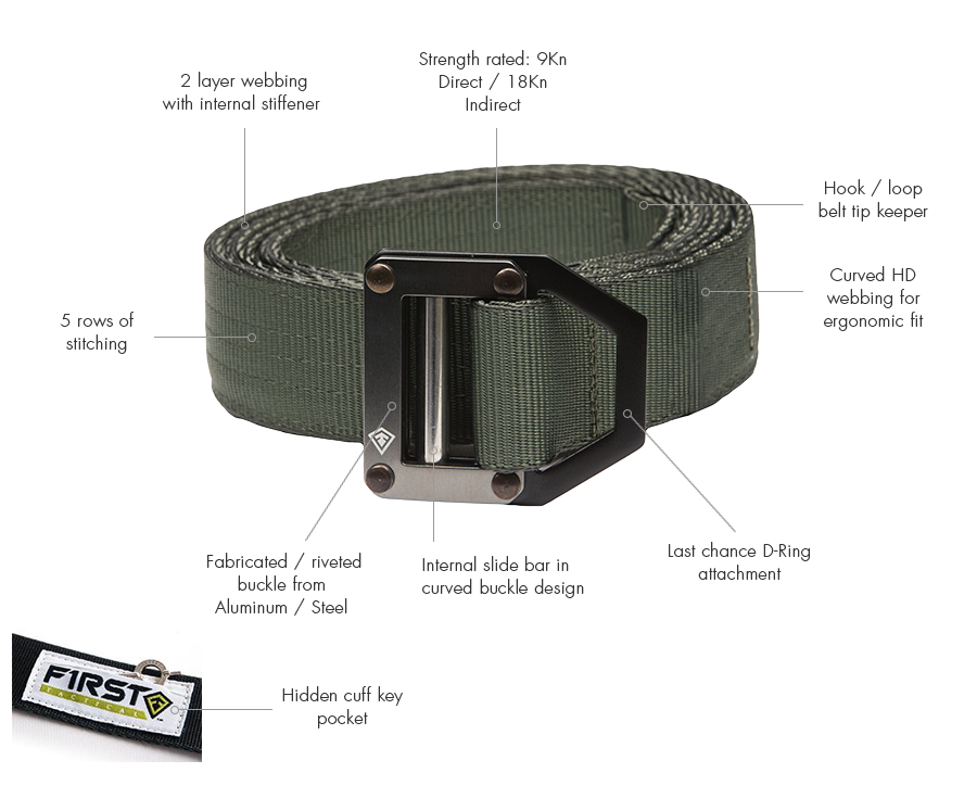 TACTICAL BELT BLACK Trekking \ Men´s clothing \ Accessories