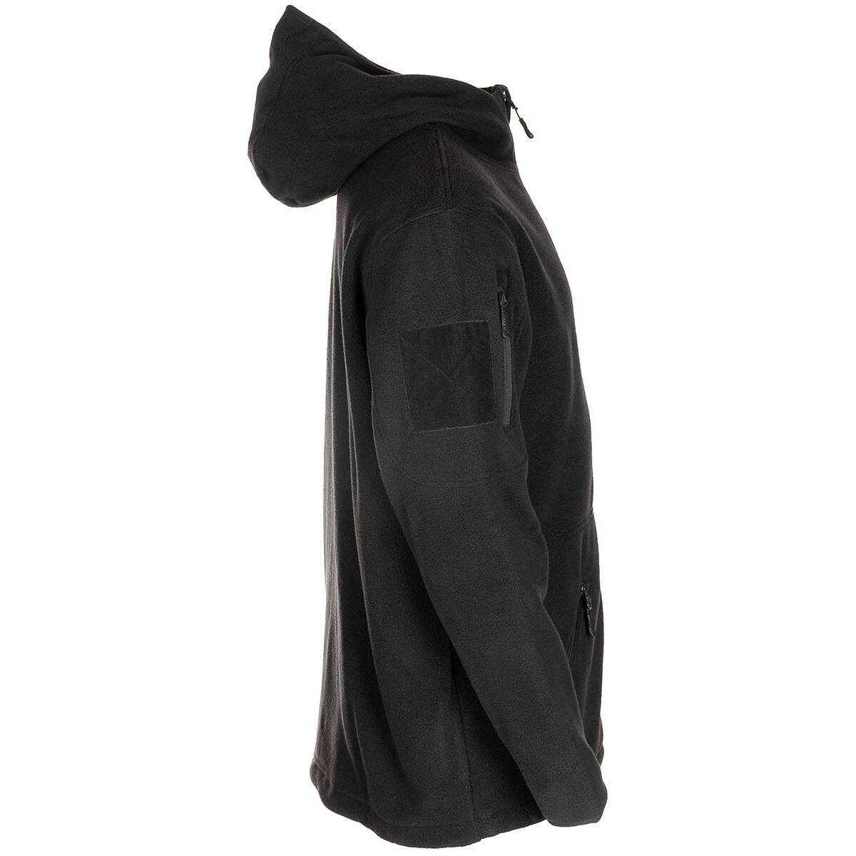 TACTICAL FLEECE JACKET, BLACK MFH Black Apparel \ Jackets \ Parkas