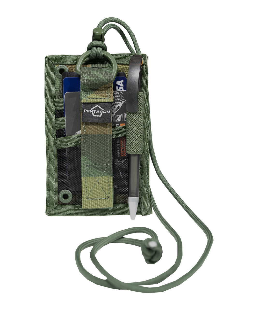 TACTICAL ID CARD HOLDER POUCH Pentagon® GR CAMO GR Camo Trekking