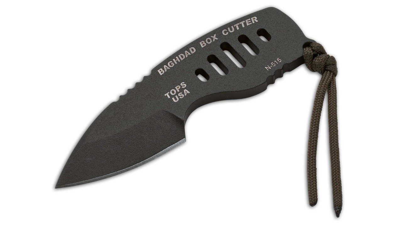 TOPS Knives Baghdad Box Cutter Knife, Knives \ Fixed Blade Knives \ TOPS  Knives , Army Navy Surplus - Tactical, Big variety -  Cheap prices