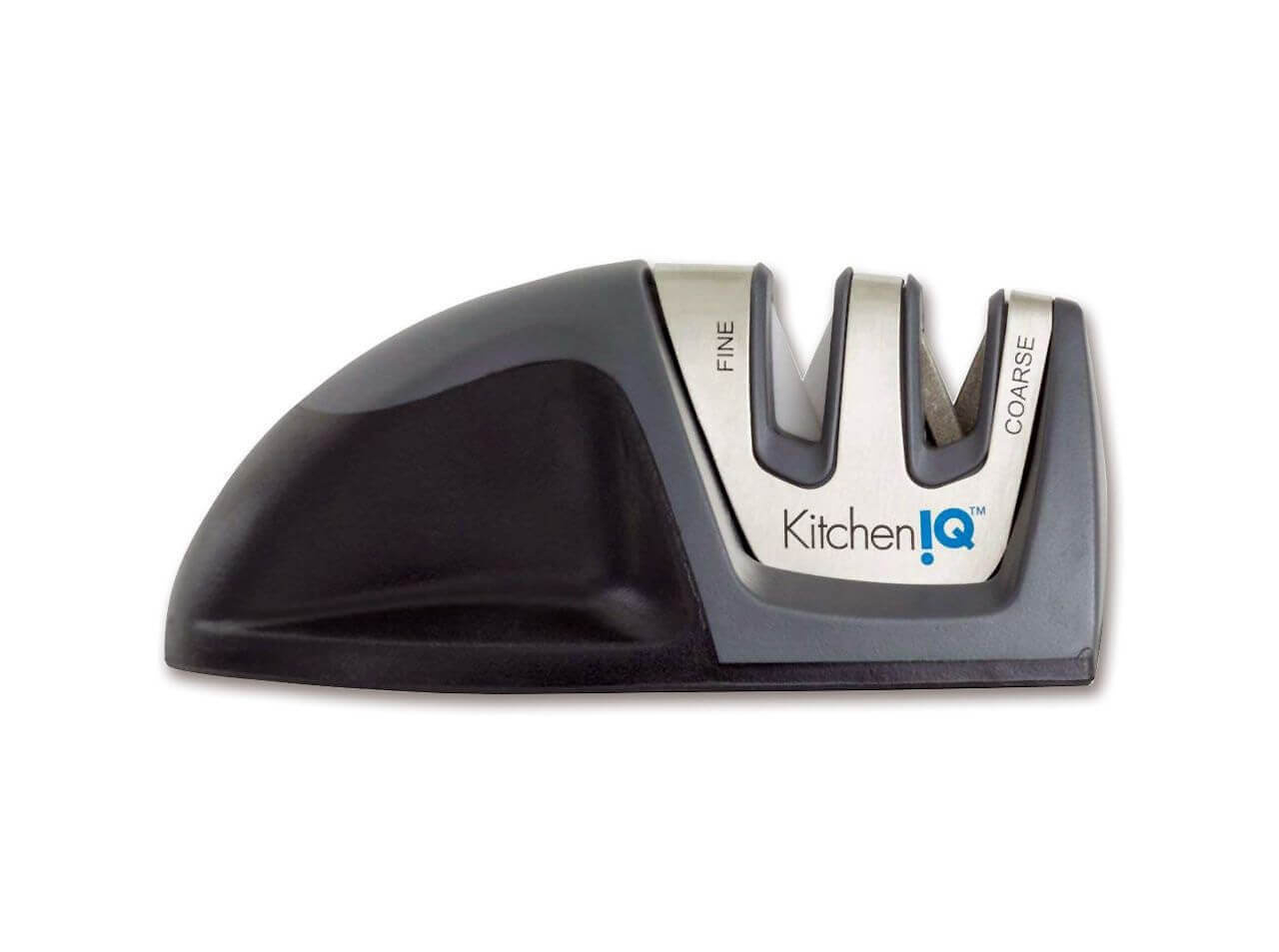 TWOSTAGE SHARPENER "DELUXE DIAMOND EDGE GRIP" Kitchen IQ® Knives