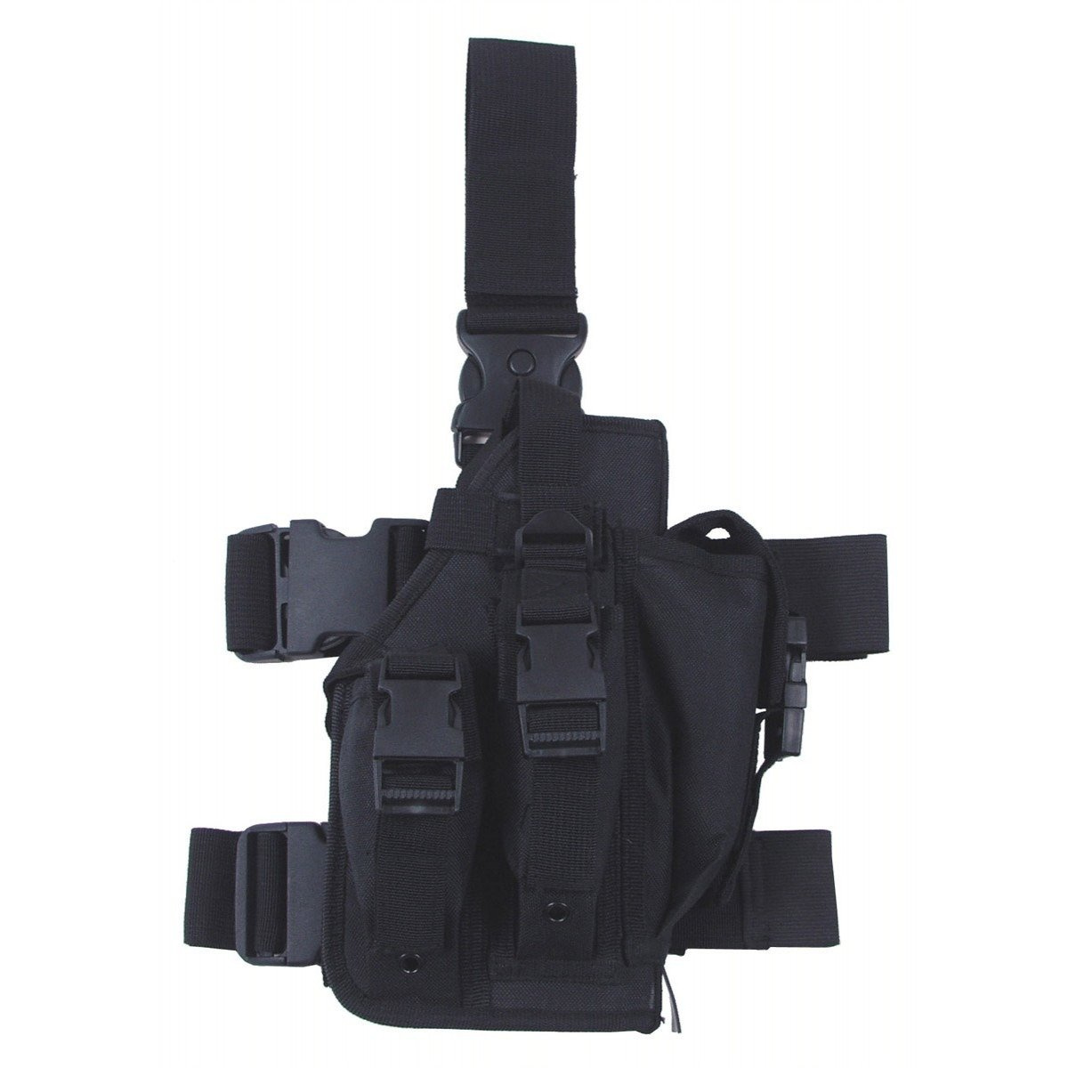 Tactical Holster, black, leg and belt fixing 1 Selfdefence/shooting