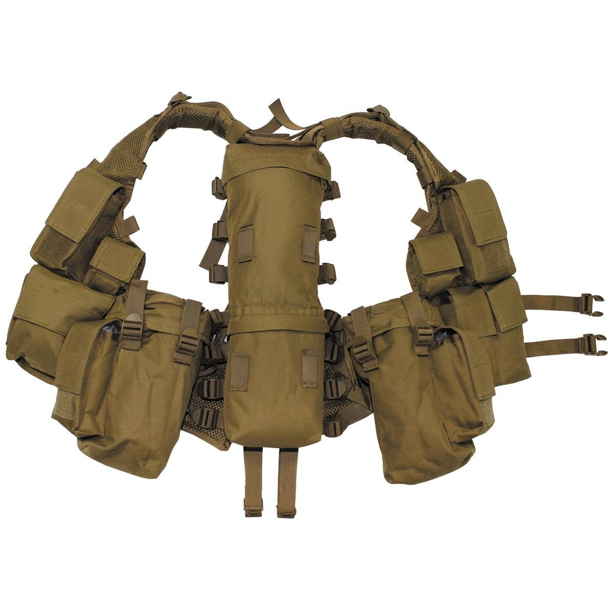 Tactical Vest, coyote tan, with various pockets Coyote Military