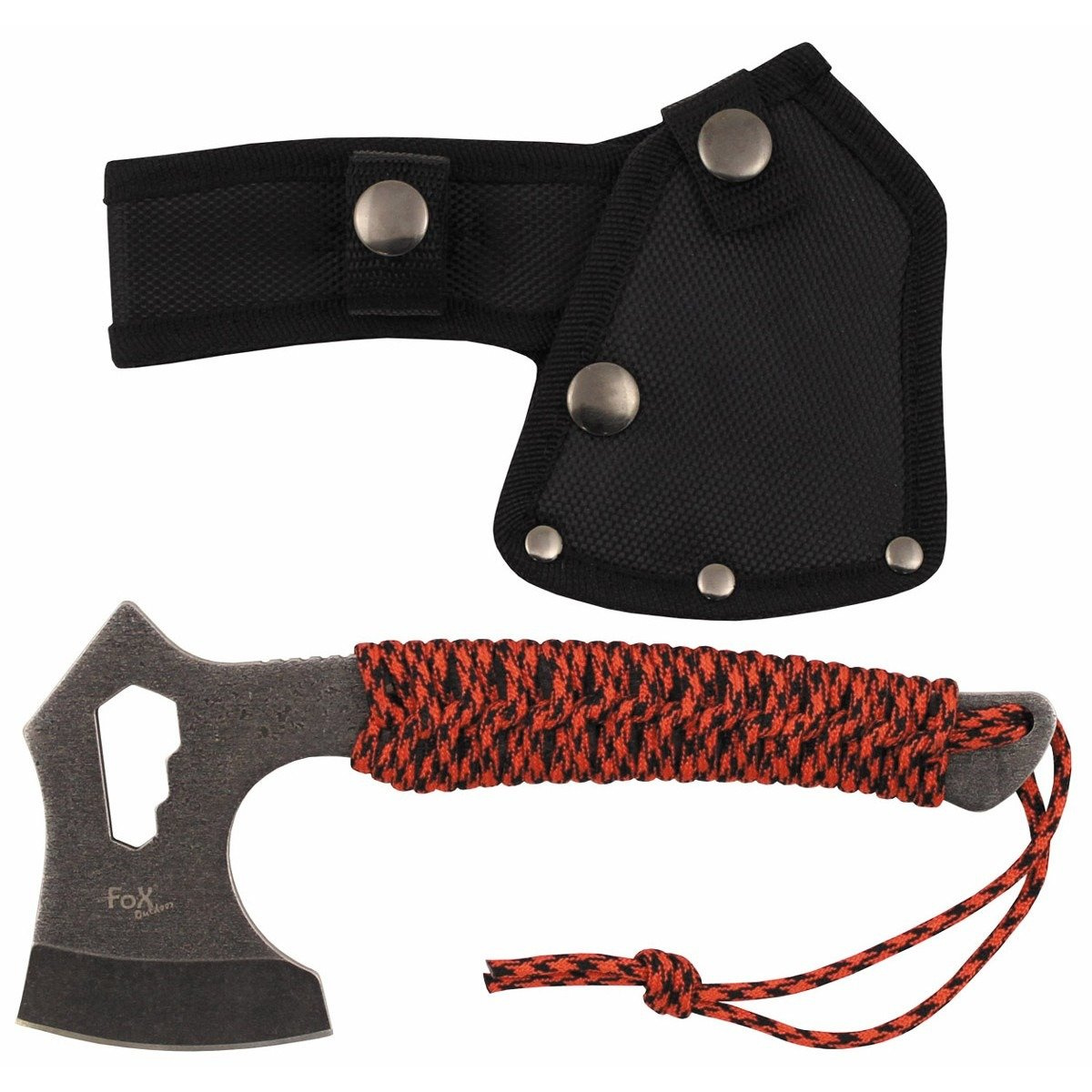 Tomahawk, "Redrope", stonew., paracord wrap handle militarysurplus.eu