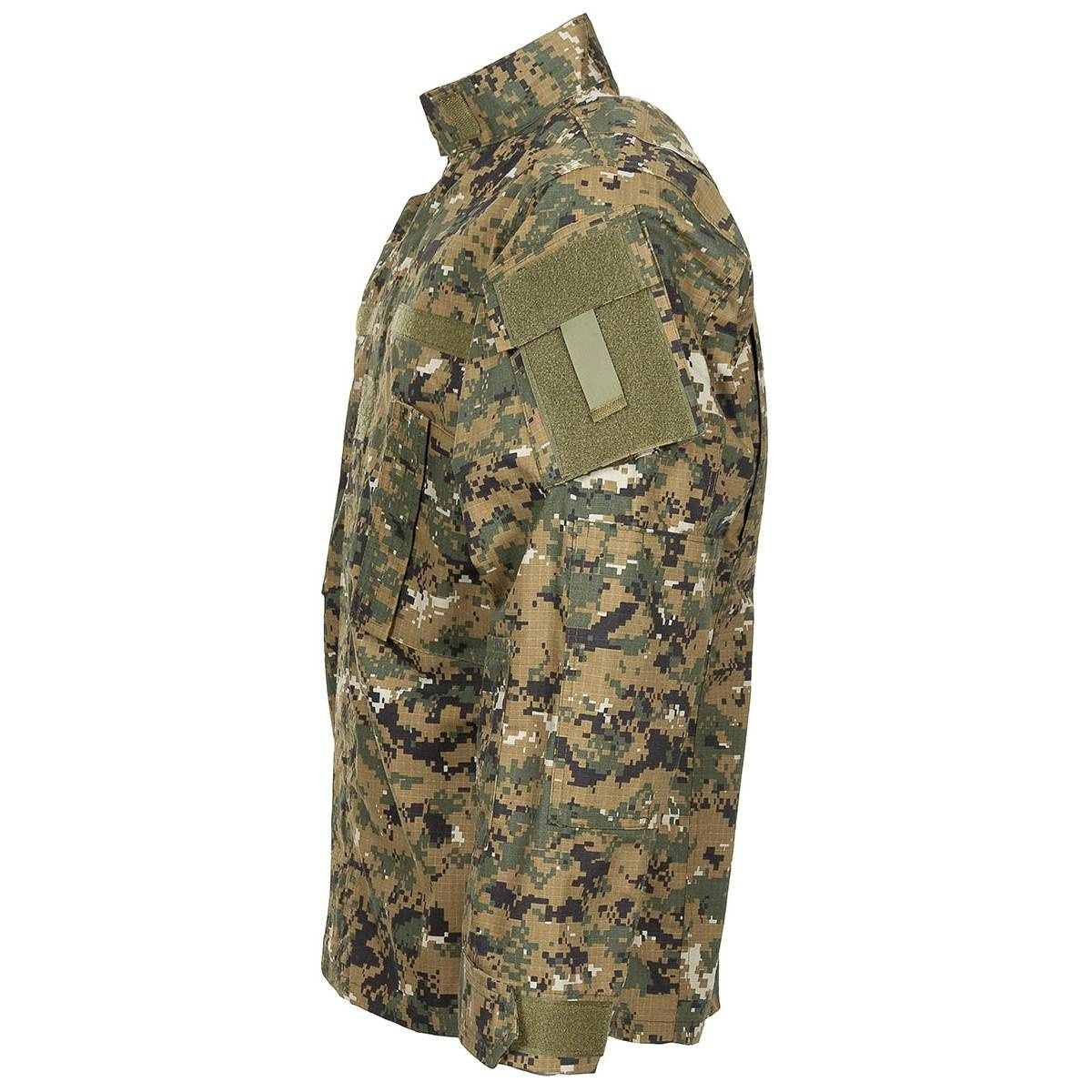 US ACU FIELD JACKET RIPSTOP MFH® DIGITAL WOODLAND Digital