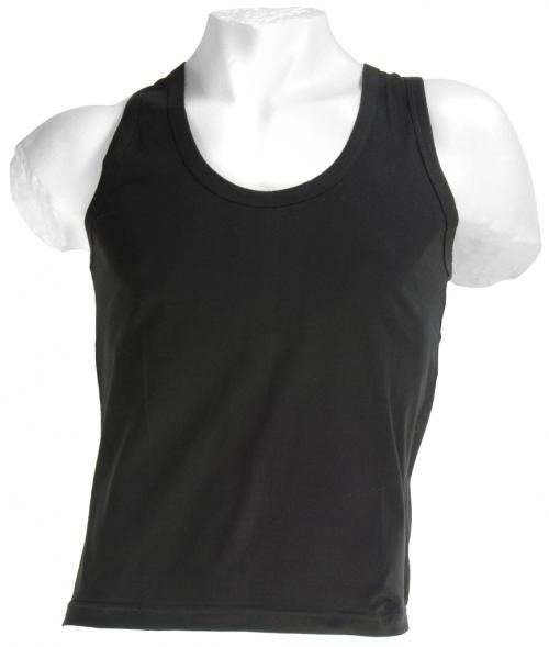 US BLACK TANK TOP Black Apparel \ TShirts \ Plain Colour Tank Tops