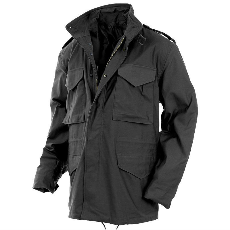 US Black NYCO TEESAR® M65 FIELD JACKET Black Apparel \ Jackets