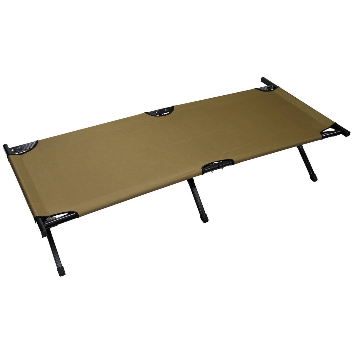 US Cot Aluminium frame 190x66x42 CM Coyote Tan Coyote Tan Trekking \ Camping \ Camping
