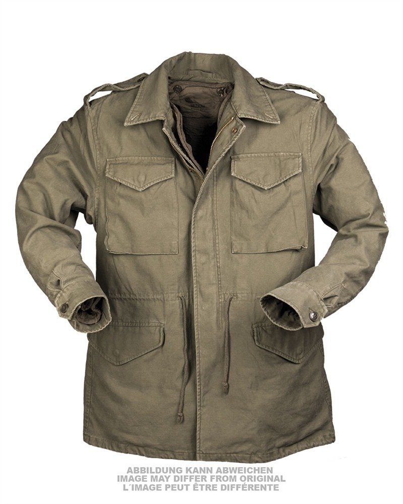 Us Field Jacket Prewash With Liner Od M51 Military Surplus Like