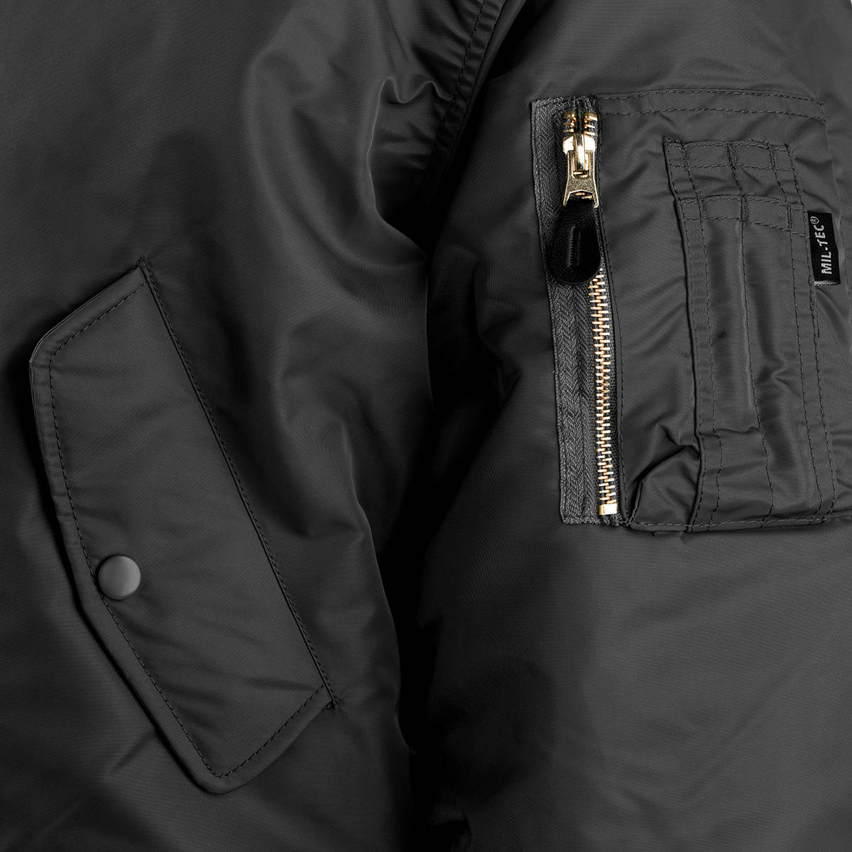 US FLIGHT JACKET BASIC MA1® - Mil-Tec® - BLACK Black | Apparel