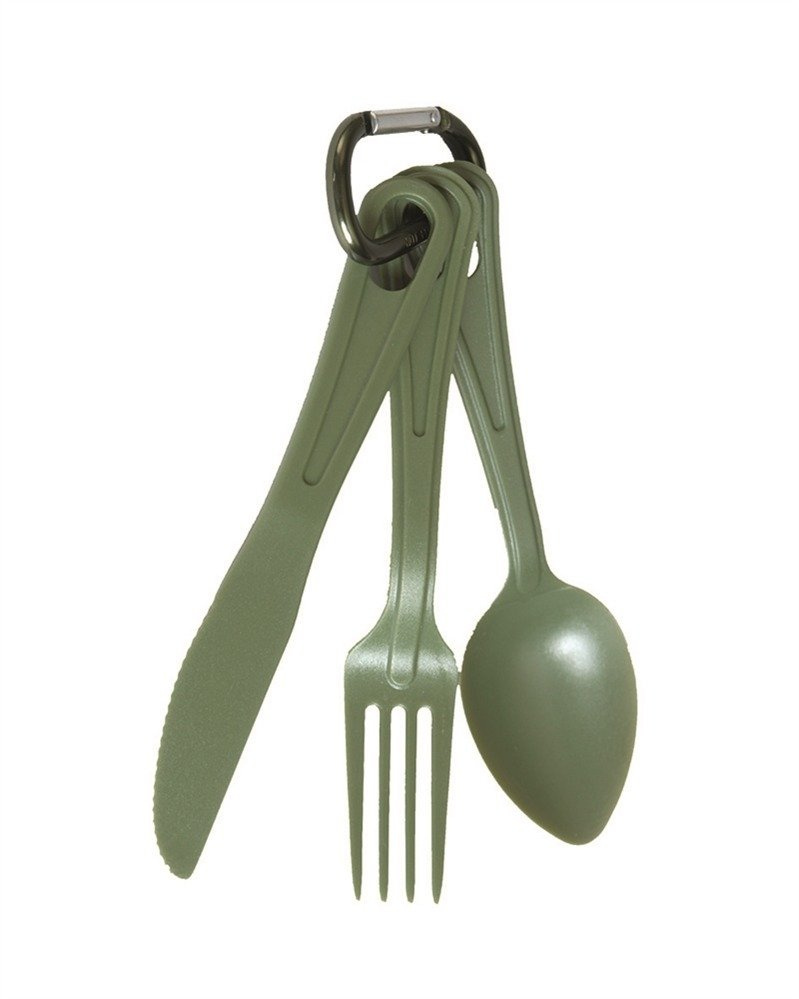 US OD PC 3PCS. EATING UTENSIL Trekking \ Camping \ Camping