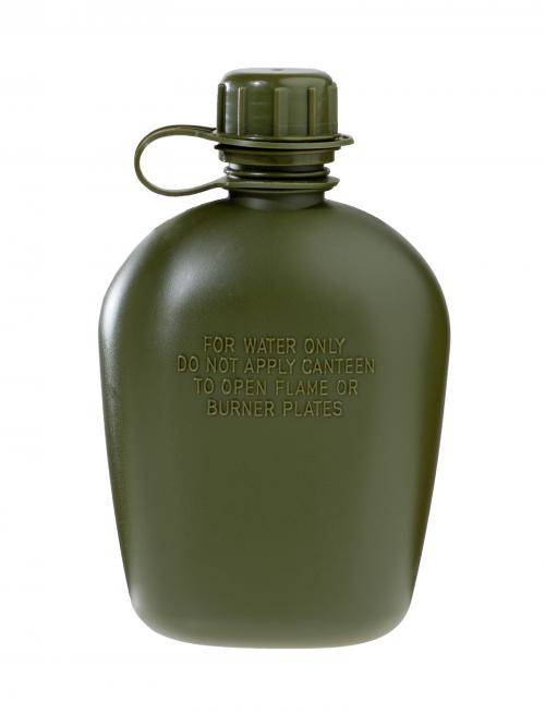 US PLASTIC CANTEEN BPA FREE 1 L OD GREEN OD Green Military