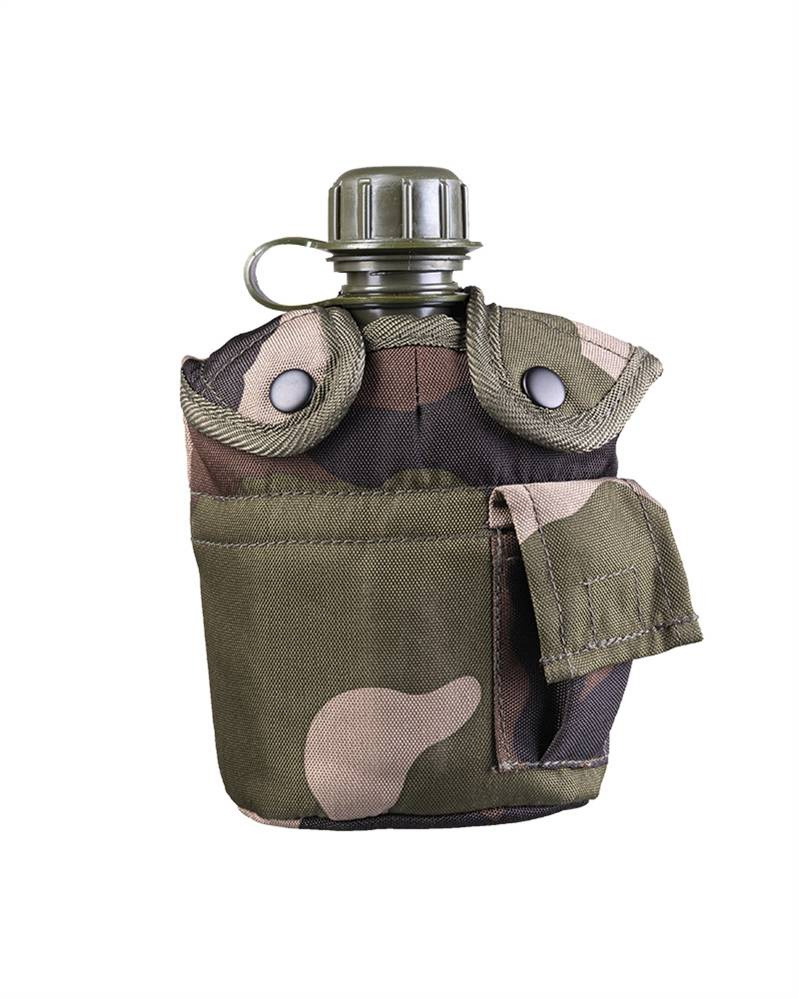 US PLASTIC CANTEEN WITH CUP AND COVER 900 ML CCE CAMO CCE Camo