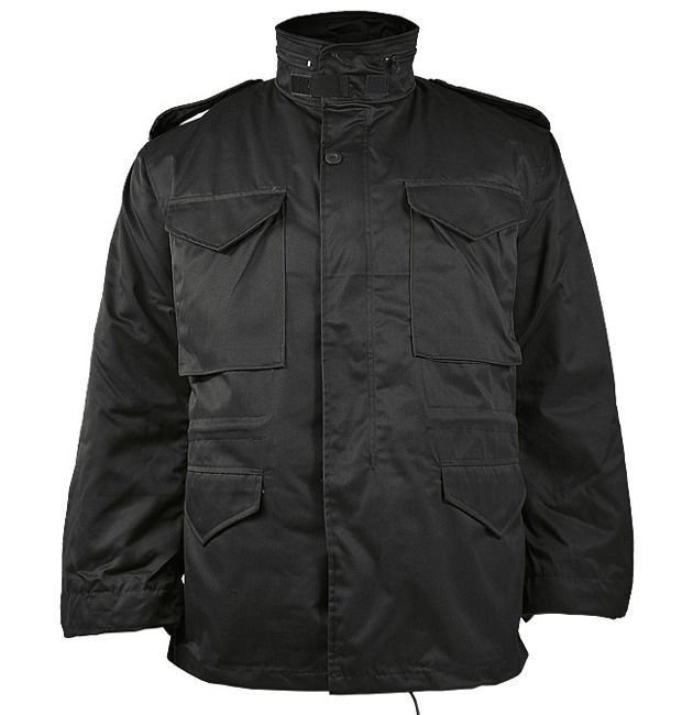 US STYLE Black M65 FIELD JACKET WITH LINER Black Apparel \ Jackets \ Field Jackets