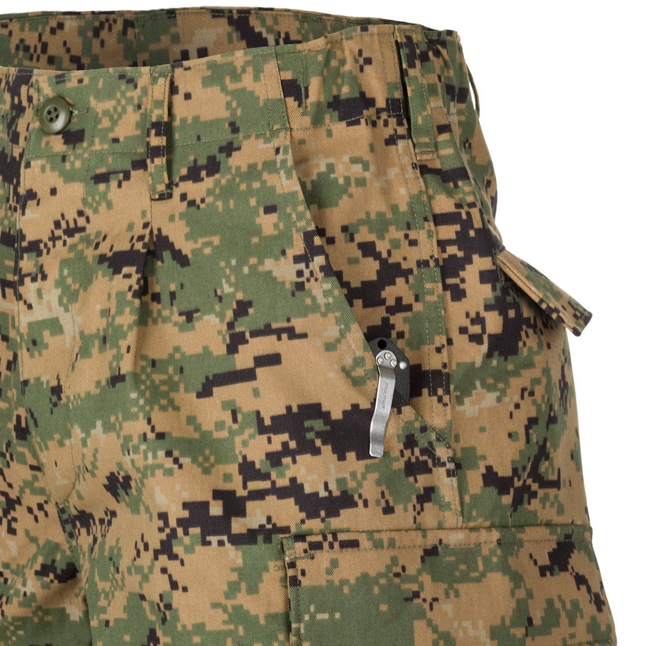 USMC Trousers, pants - PolyCotton Twill - USMC Digital Woodland ...