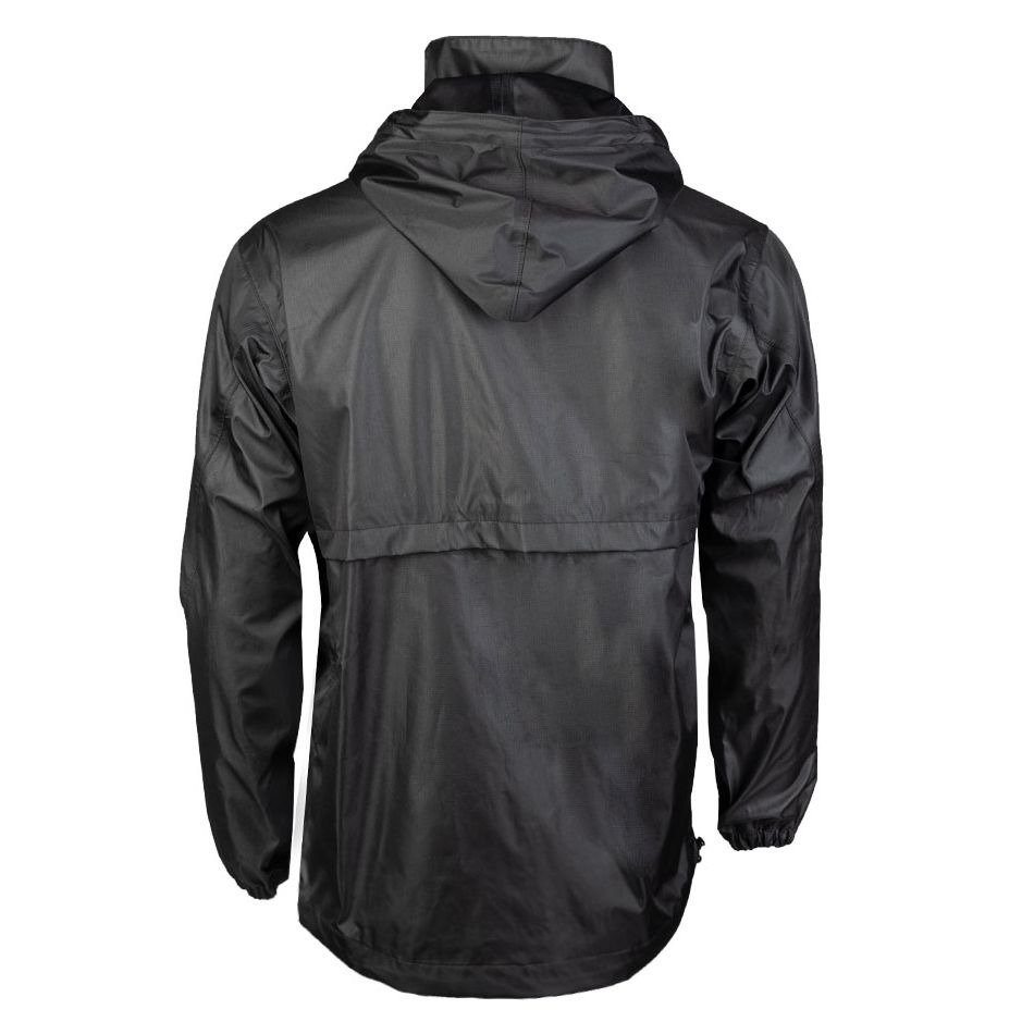 WATERPROOF JACKET FOR RAIN AND WET WEATHER - Mil-Tec® - BLACK Black ...