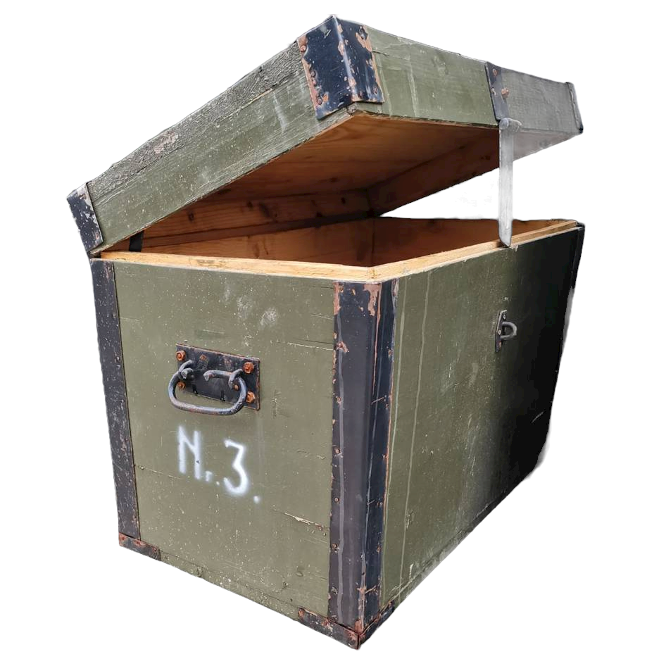Wooden Military Boxes