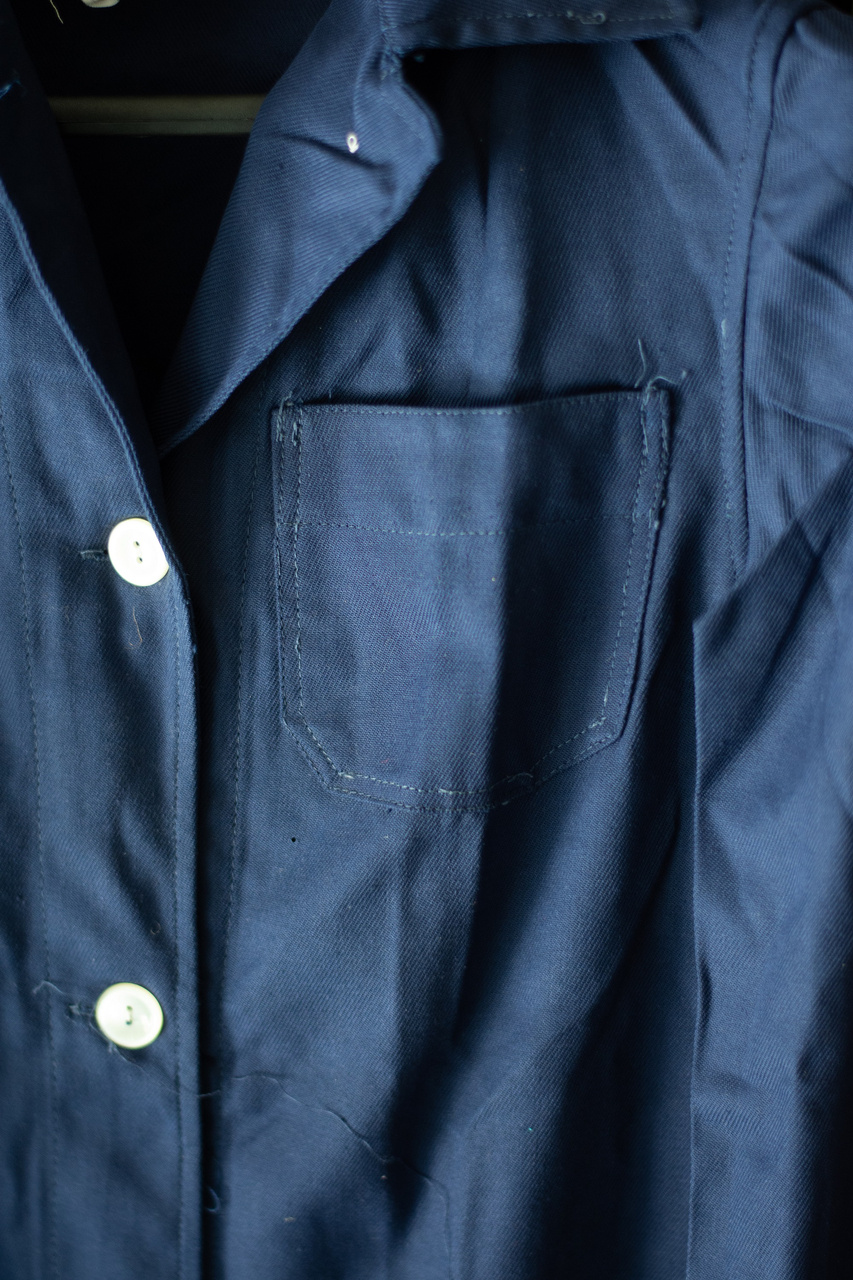 WORK OVERALL - ROMANIAN MILITARY SURPLUS - NAVY BLUE - LIKE NEW ...
