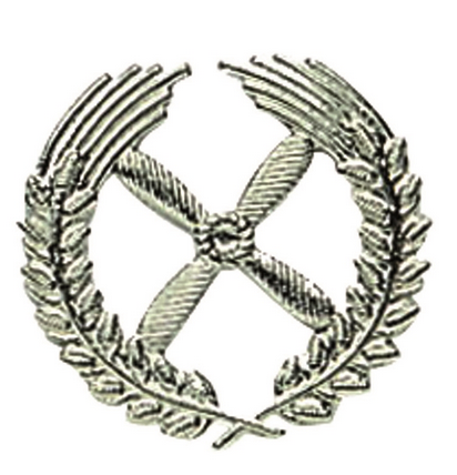 East German Army Cap Badge Prop. Officer 