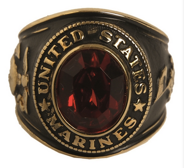  Us ′Marines′ Tradition Ring 