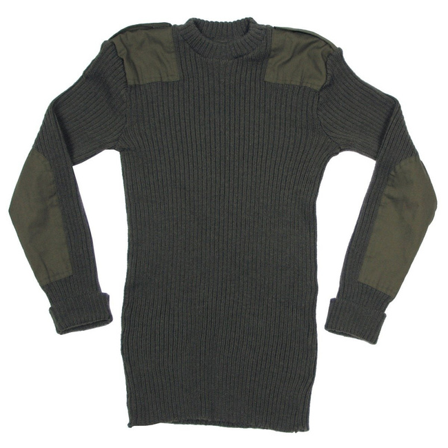 BRITISH COMMANDO PULLOVER - OD GREEN - USED