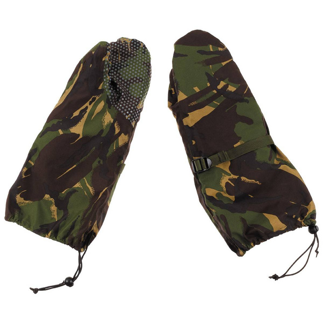 GB MITTENS "ECW" WITH INNER LINING DPM CAMO USED Military