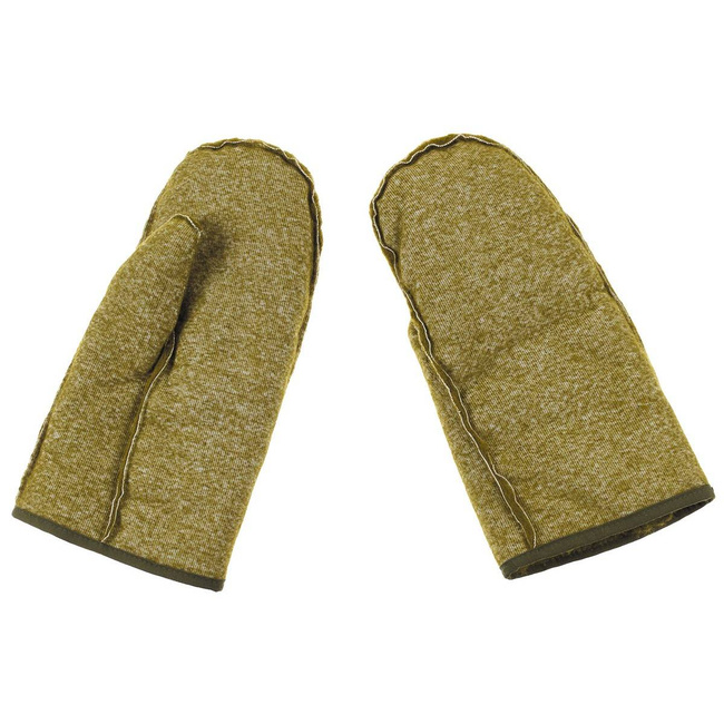 GB MITTENS "ECW" WITH INNER LINING DPM CAMO USED Military