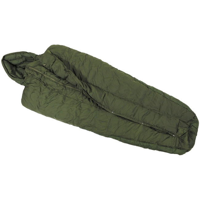 GB sleeping bag, OD green, Arctic, "MK II", used Military Surplus \ Used Equipment \ Sleeping