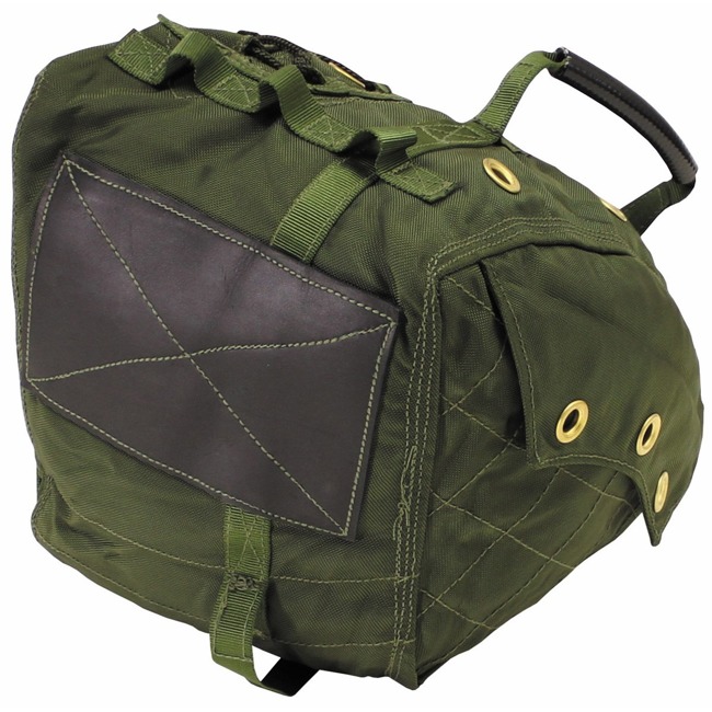 GB transport bag, OD green, round, like new