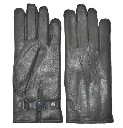 GLOVES GENUINE GERMAN POLICE LEATHER GREY Apparel \ Gloves & Mittens