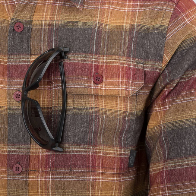 GREYMAN SHIRT - AMBER PLAID - HELIKON