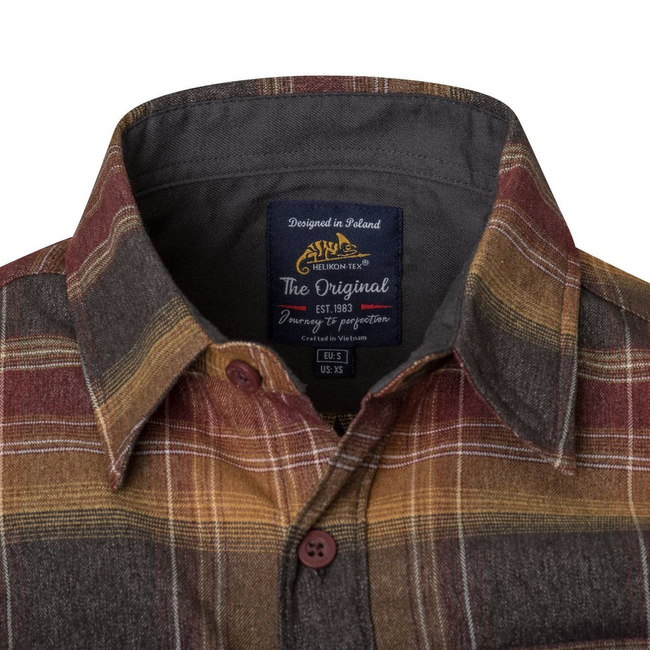 GREYMAN SHIRT - AMBER PLAID - HELIKON