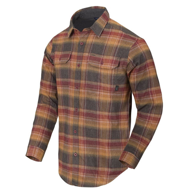 GREYMAN SHIRT - AMBER PLAID - HELIKON