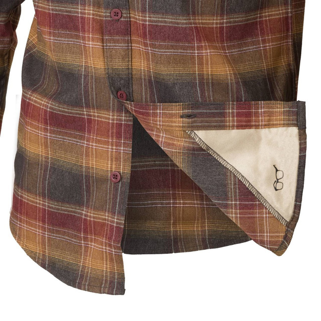 GREYMAN SHIRT -BLUE STONEWORK PLAID - HELIKON