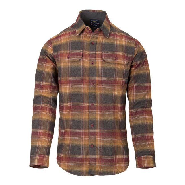 GREYMAN SHIRT -BLUE STONEWORK PLAID - HELIKON