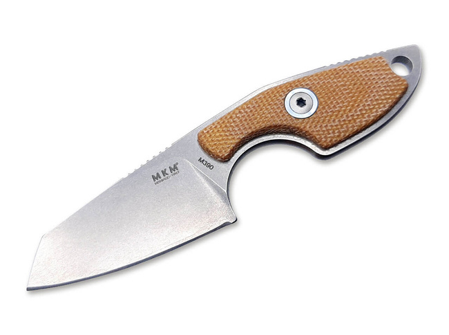 KNIFE MIKRO 2 MICARTA BROWN - MKM