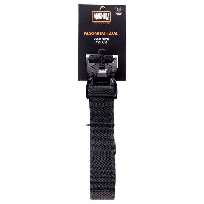 MAGNUM LAVA BELT BLACK 125 CM Apparel \ Belts \ Trouser Belts