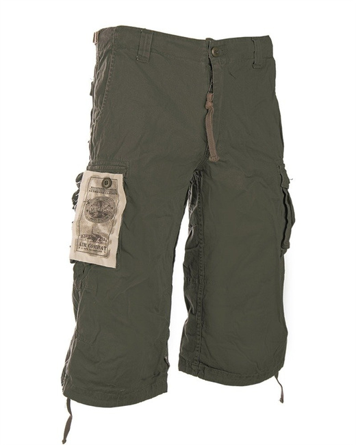 OD PREWASH AIR COMBAT 3/4 PANTS