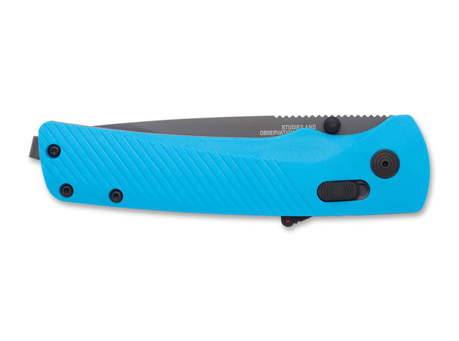 POCKET KNIFE FLASH AT URBAN CYAN SERRATED - SOG