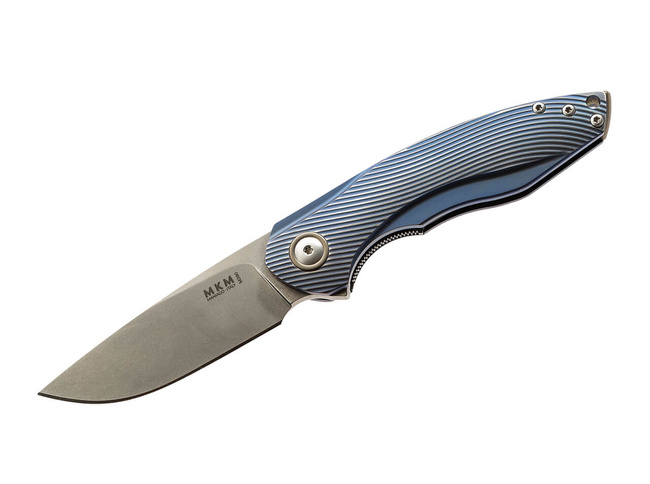 POCKET KNIFE TIMAVO TITANIUM BLUE - MKM