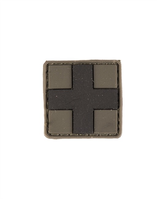PVC 3D FIRST-AID PATCH WITH HOOK&LOOP CLOSURE - Mil-Tec® - OD - SMALL