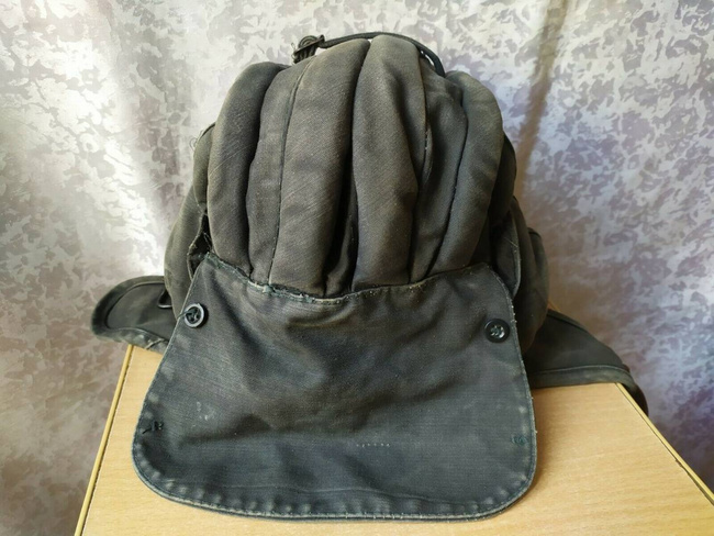 ROMANIAN TANKER SUMMER HAT - MILITARY SURPLUS - USED