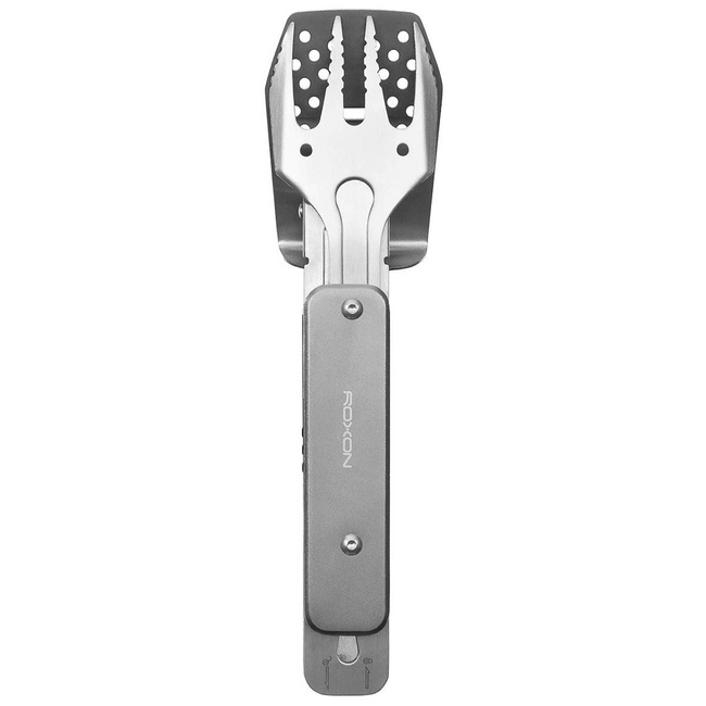 ROXON BBQ MULTIFUNCTION SET "MBT MINI" - 4 IN 1 - SILVER