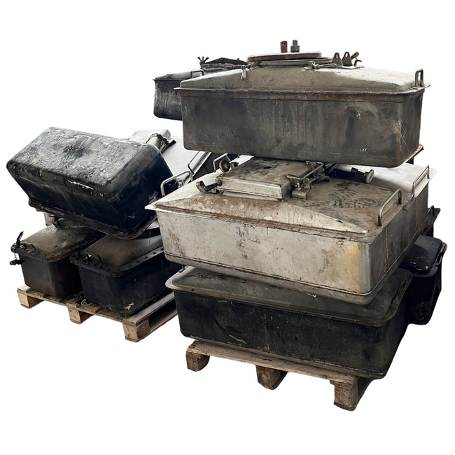 Stainless steel boiler with lid Field Kitchen Military Surplus from