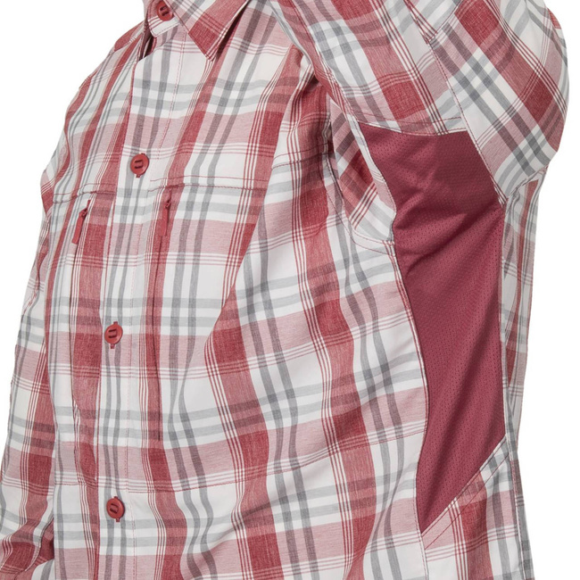 TRIP SHIRT - NYLON BLEND - Helikon Tex® - RED PLAID